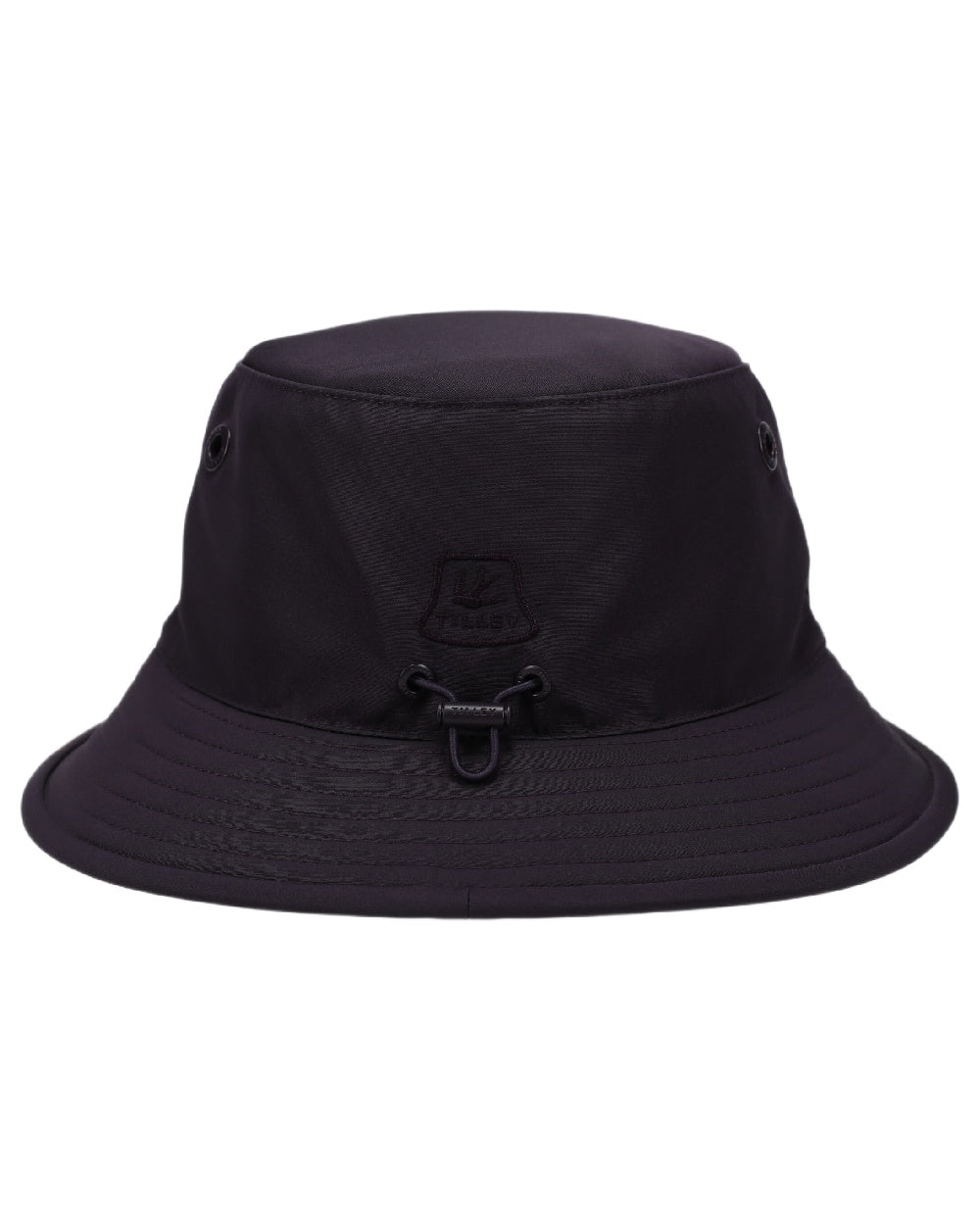 Aubergine Coloured Tilley T1 Performance Bucket Hat on white background