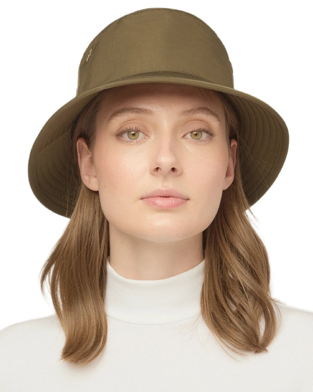 Forest Night Coloured Tilley T1 Performance Bucket Hat on white background