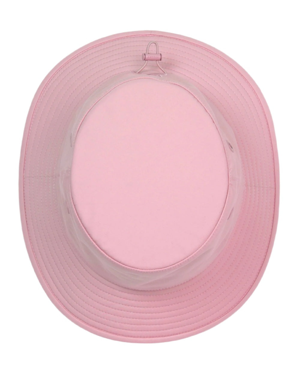 Pink Coloured Tilley T1 Performance Bucket Hat on white background
