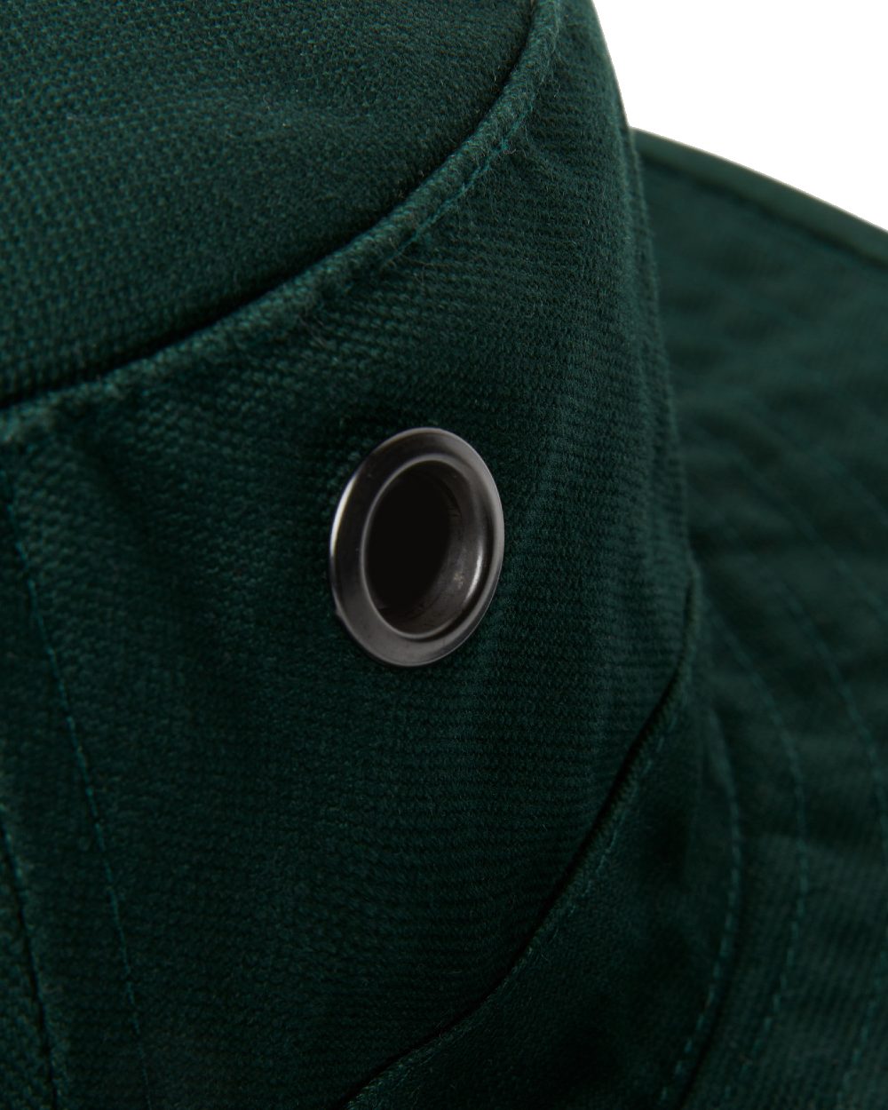 Evergreen coloured Tilley T3 Wanderer Hat on White background