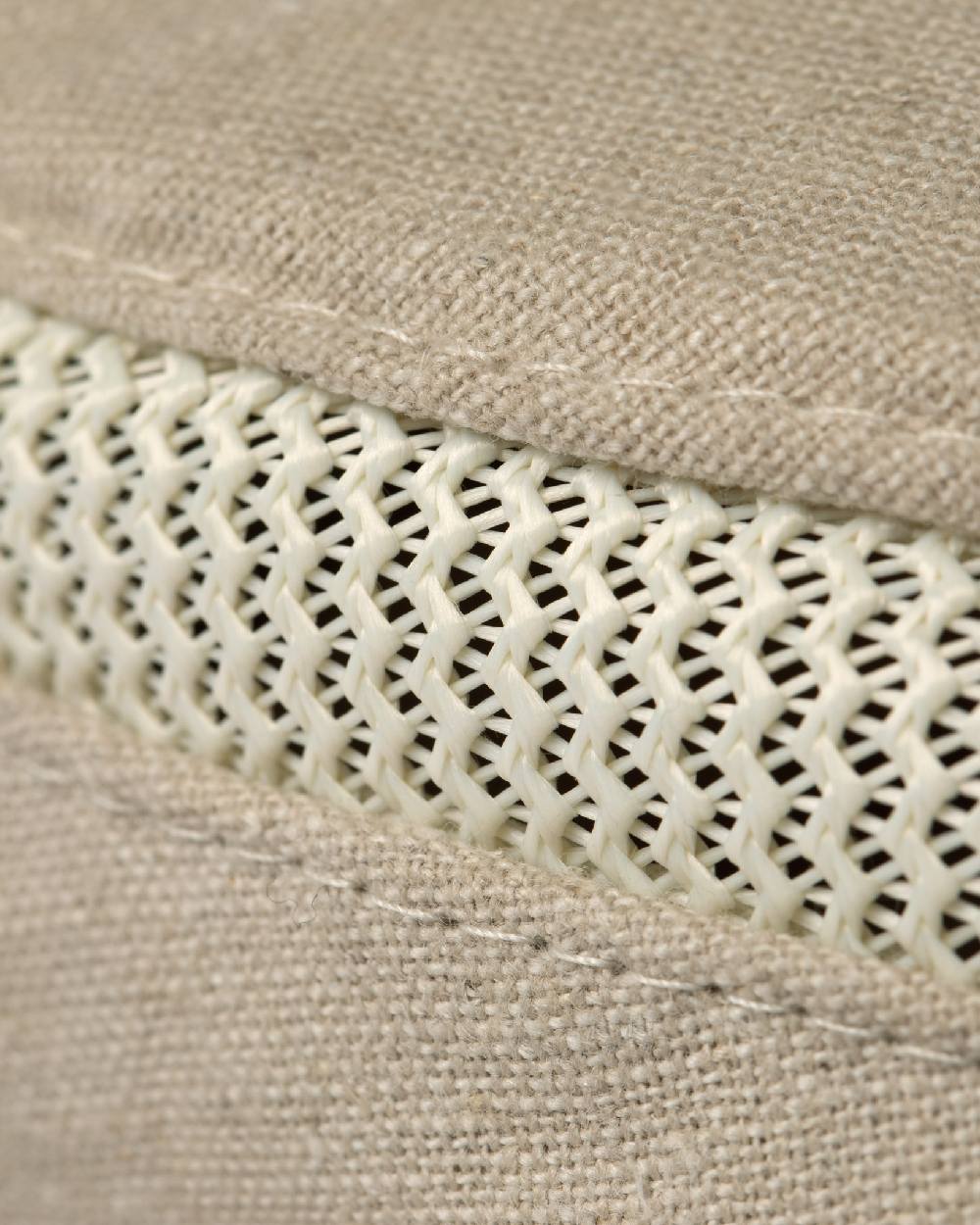 Sand Coloured Tilley TMH55 Organic Airflo Sun Hat on white background