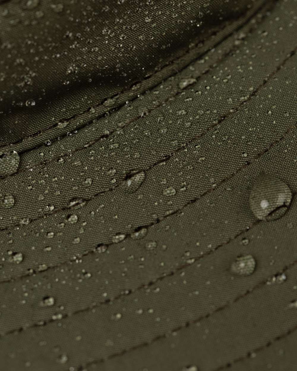 Olive Green coloured Tilley TWS1 All Weather Hat on white background