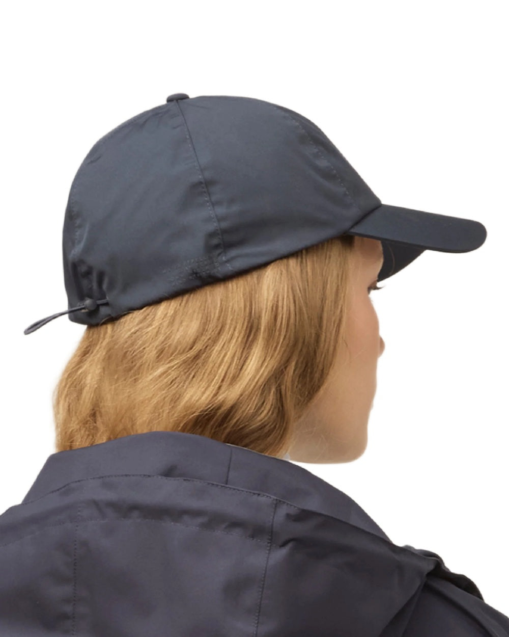 Dark Navy Coloured Tilley The Thermashield Cap on white background