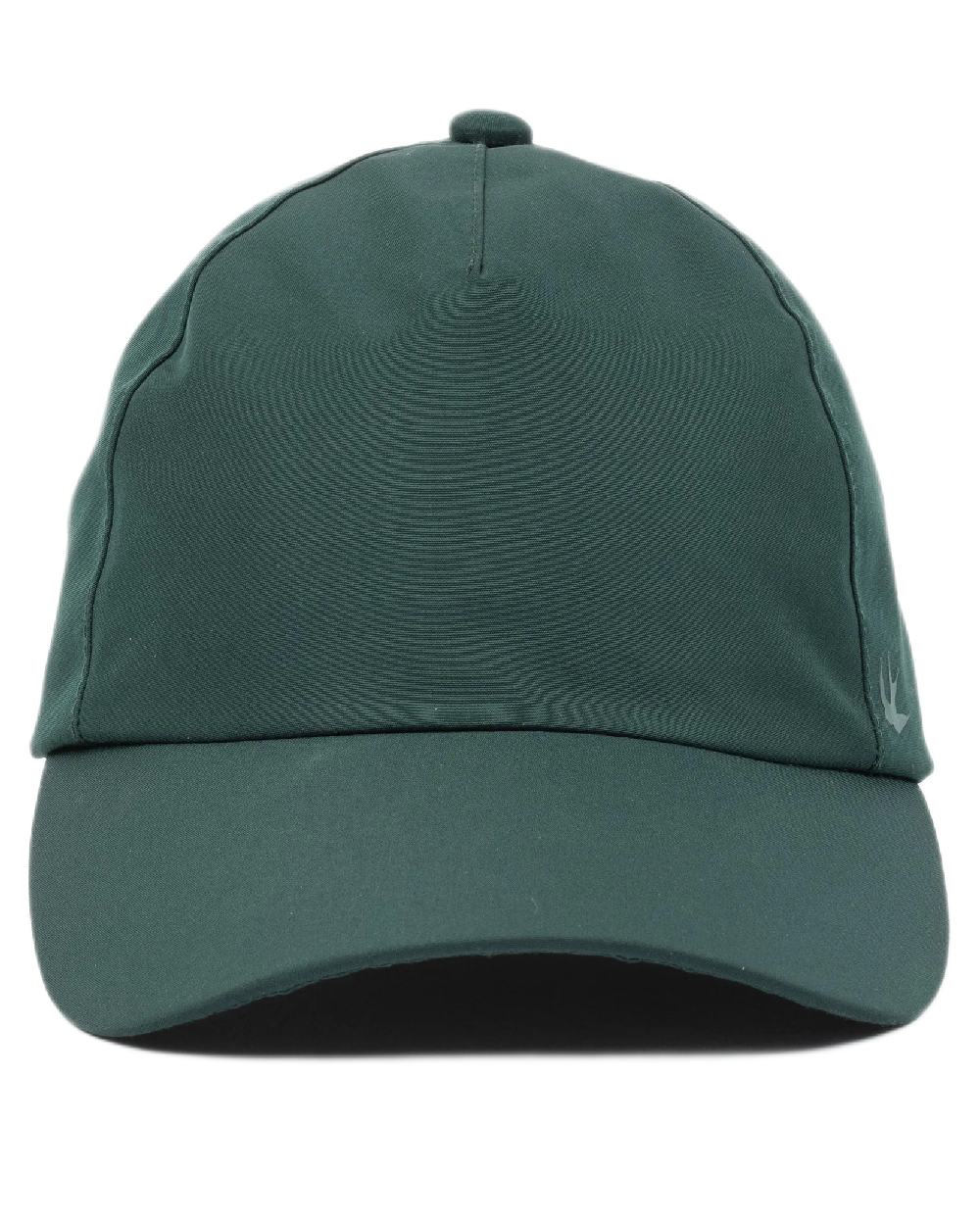 Evergreen Coloured Tilley The Thermashield Cap on white background