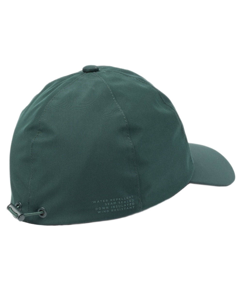 Evergreen Coloured Tilley The Thermashield Cap on white background