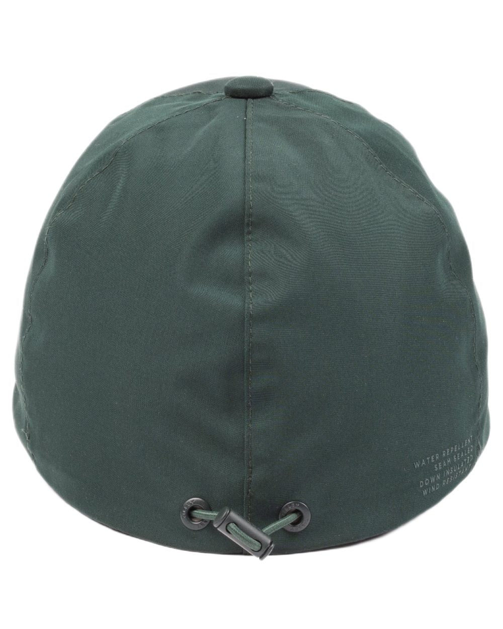Evergreen Coloured Tilley The Thermashield Cap on white background