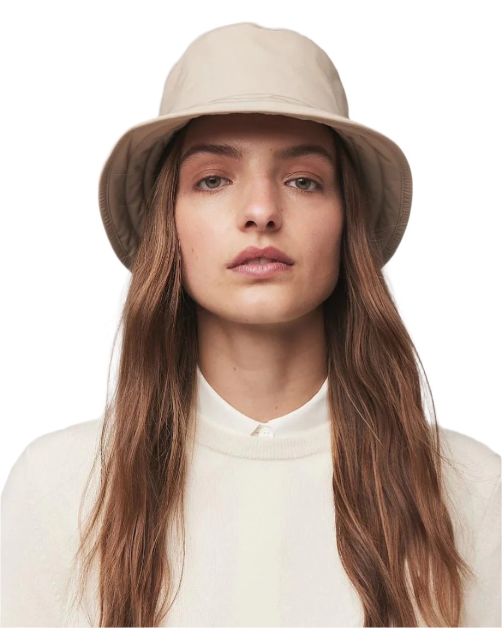 Safari Tan Coloured Tilley Thermashield T1 on white background