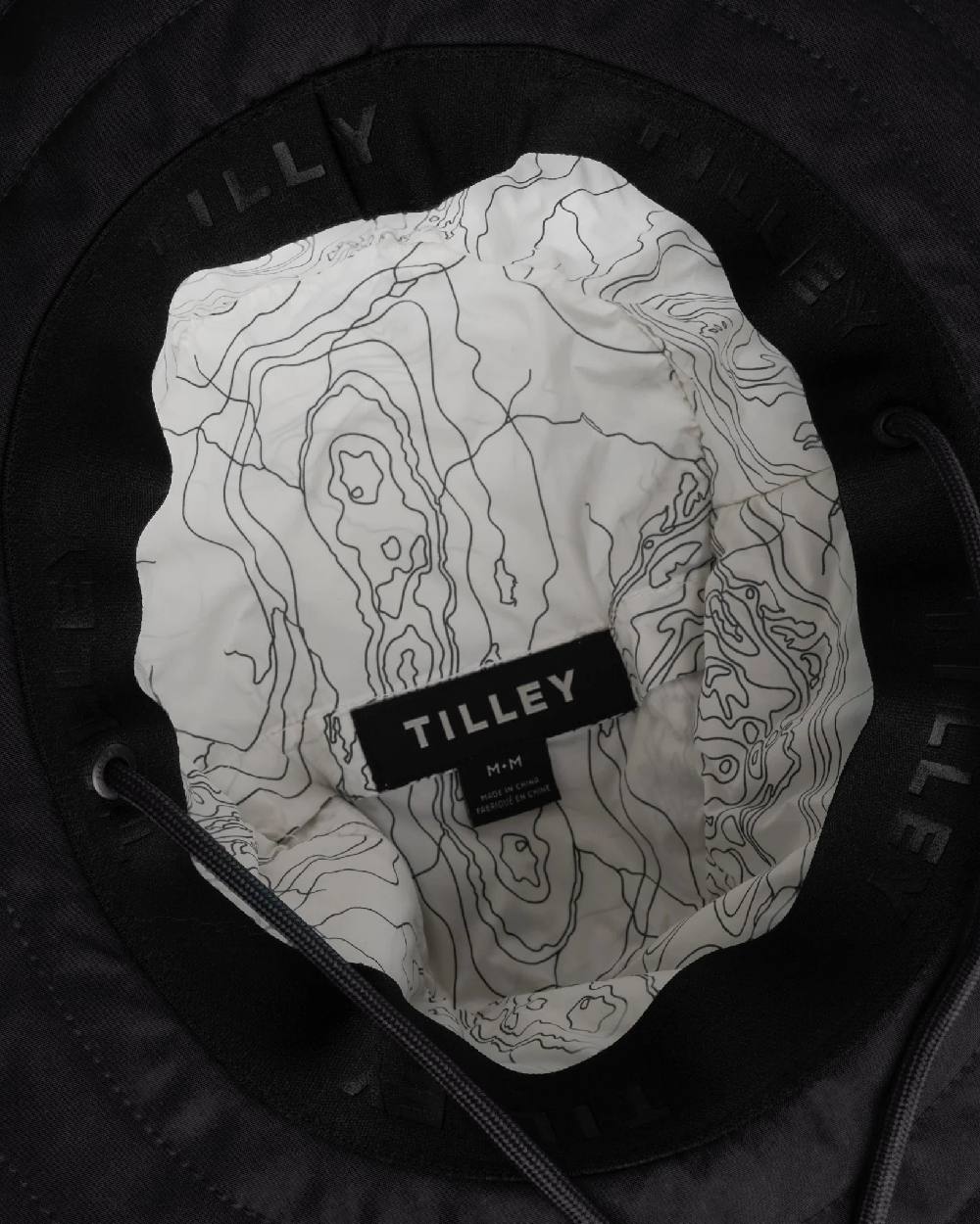 Black Coloured Tilley Thermashield T3 on white background