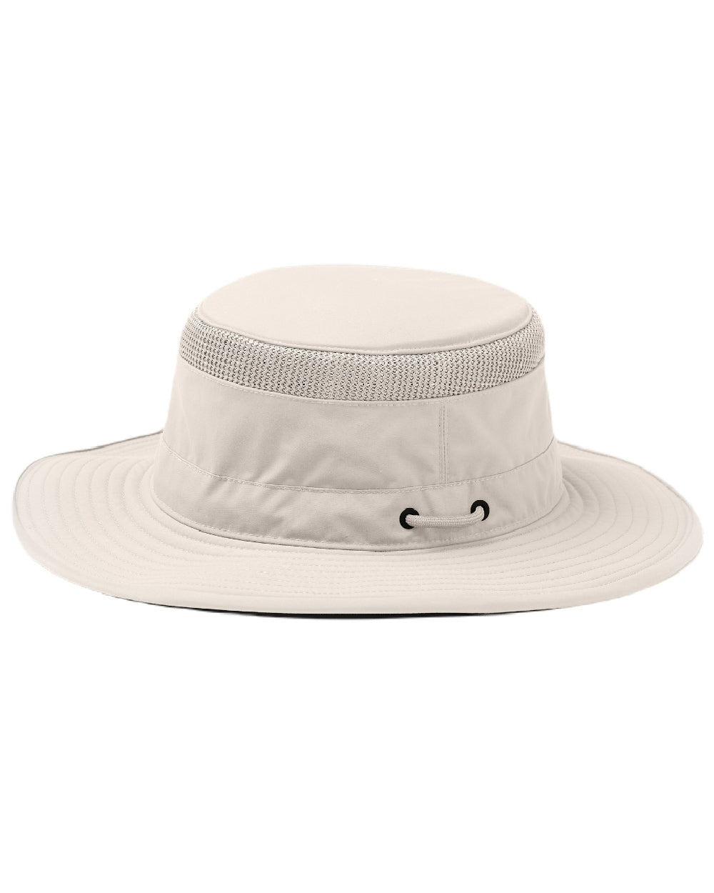 Light Stone coloured Tilley Hats Airflo Boonie on white background