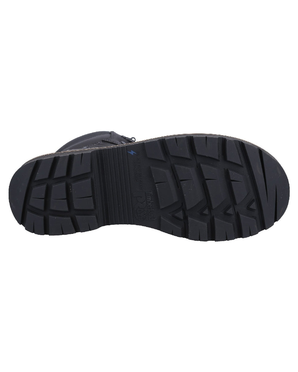 Black coloured Timberland Pro Ballast Safety Boots on white background