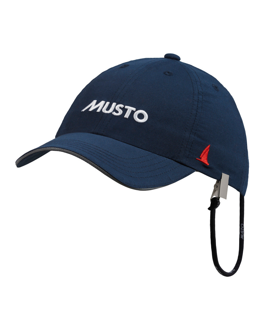 True Navy Coloured Musto Childrens Essential Fast Dry Crew Cap On A White Background