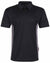 Black Coloured TuffStuff Elite Polo Shirt On A White Background #colour_black