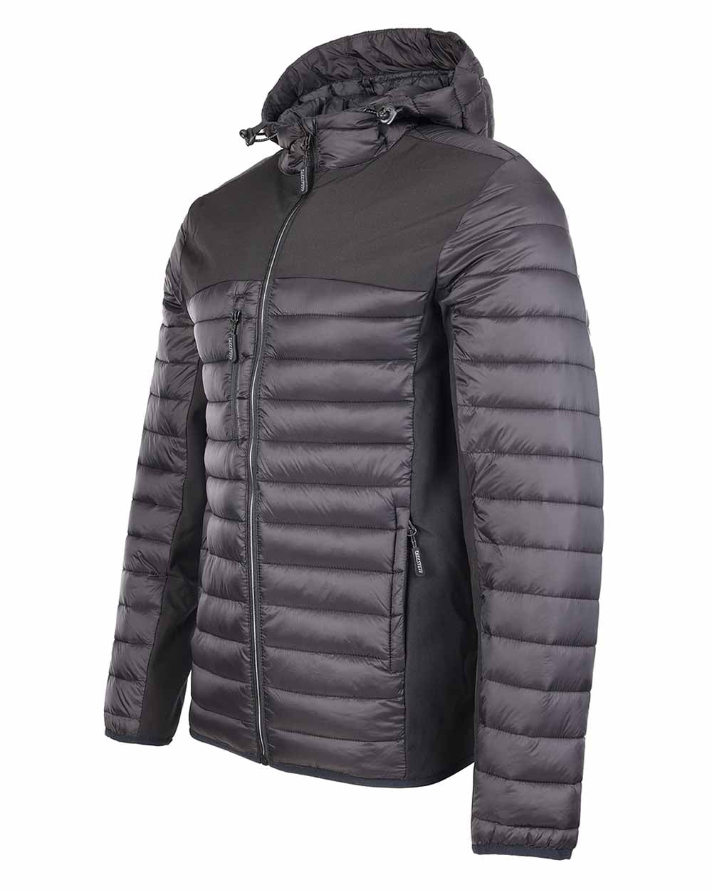 Side view Black TuffStuff Hatton Softshell and Quilted Jacket