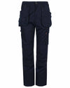 Navy coloured TuffStuff ProFlex Work Trousers on White background #colour_navy