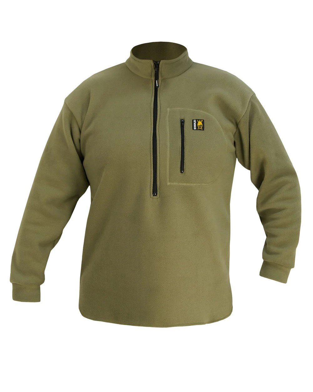 Tussock Coloured Swazi Bush Shirt On A White Background