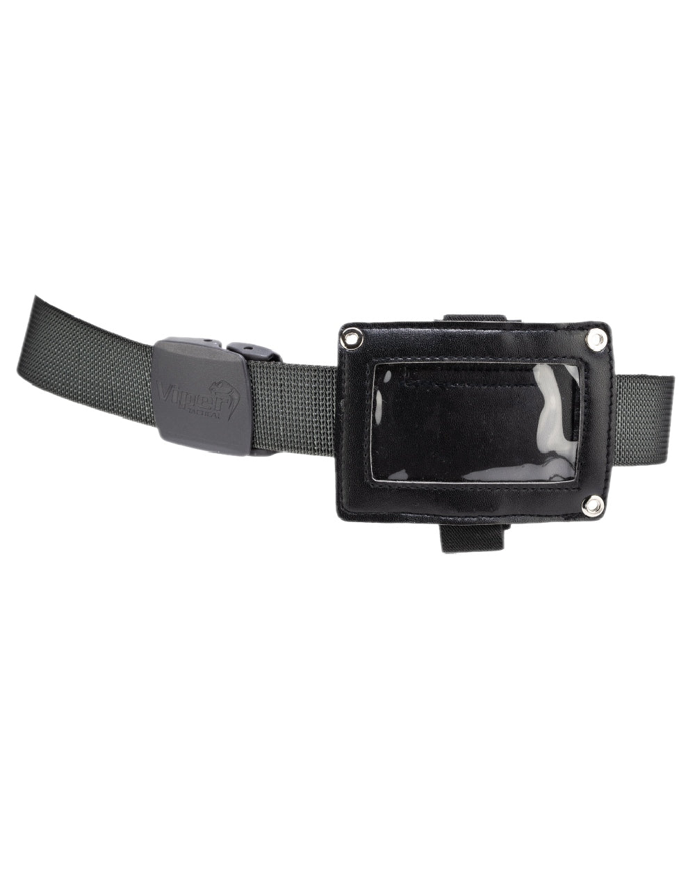 Black Coloured Viper 3 Way ID Holder on white background