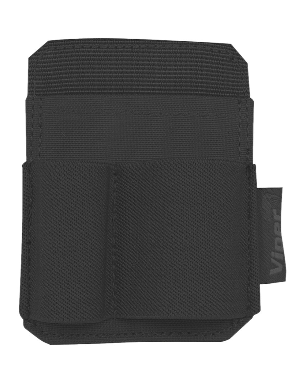 Black Coloured Viper Accessory Holder Patch on white background