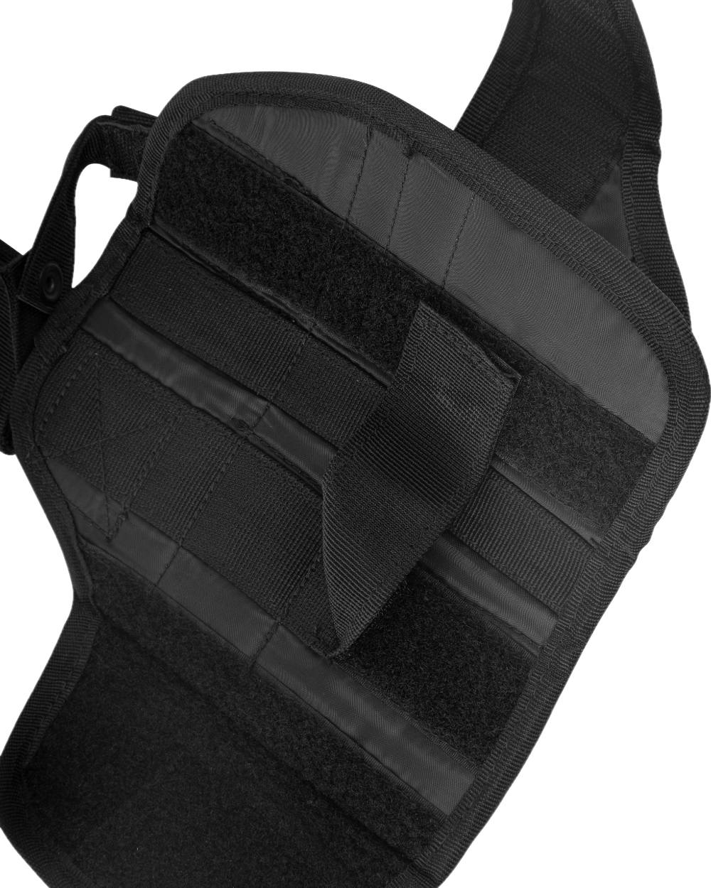 Black Coloured Viper Adjustable Holster on white background
