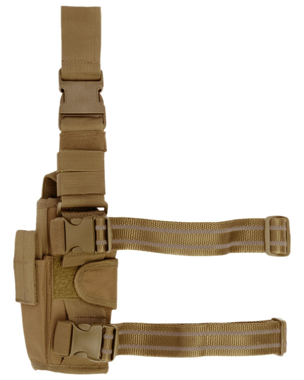 Coyote Coloured Viper Adjustable Holster on white background