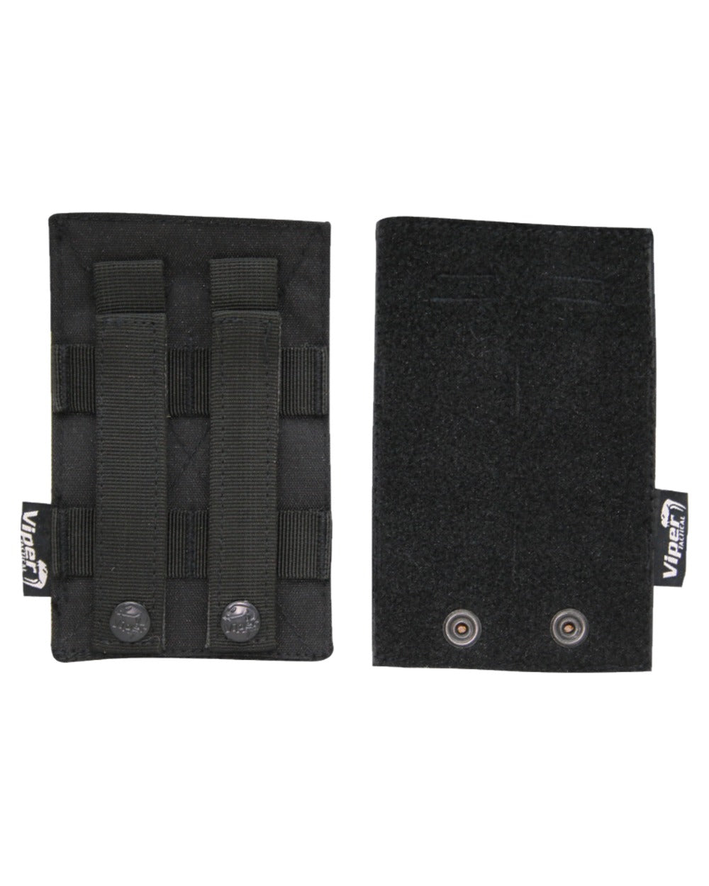 Black Coloured Viper Adjustable Panels on white background