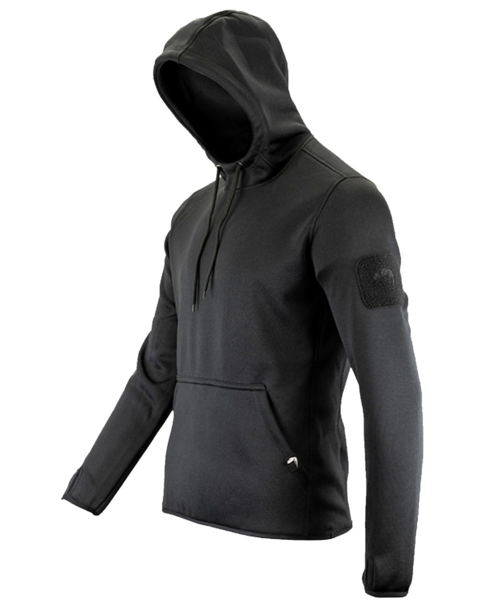 Black Coloured Viper Armour Hoodie on white background