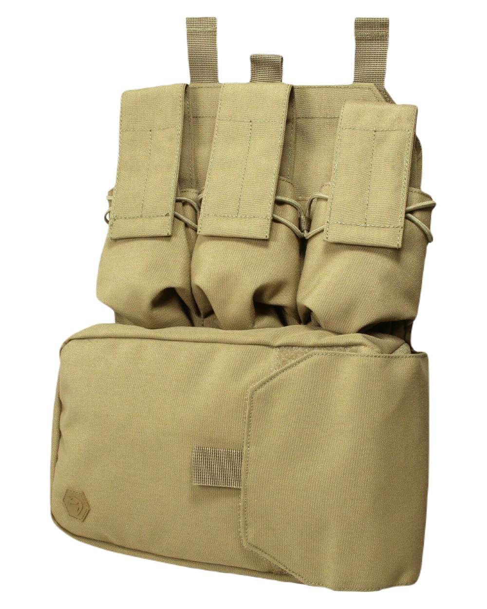 Dark Coyote Coloured Viper Assault Panel on white background