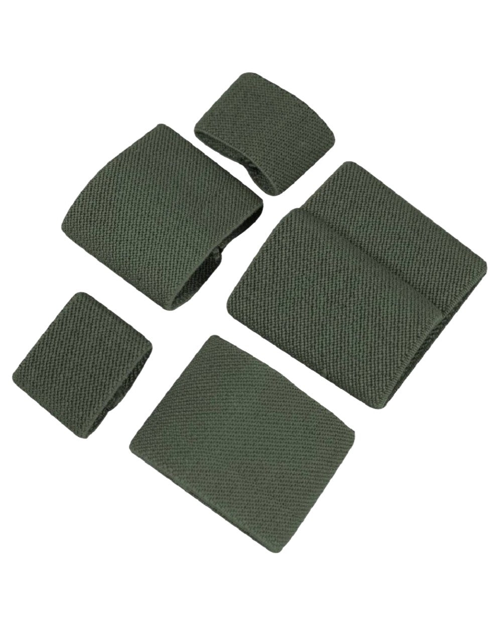 Green Coloured Viper Buckle Tidy Set on white background