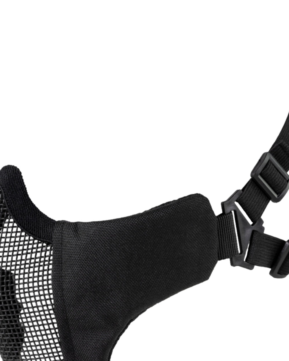 Black Coloured Viper Crossteel Face Mask Gen2 on white background