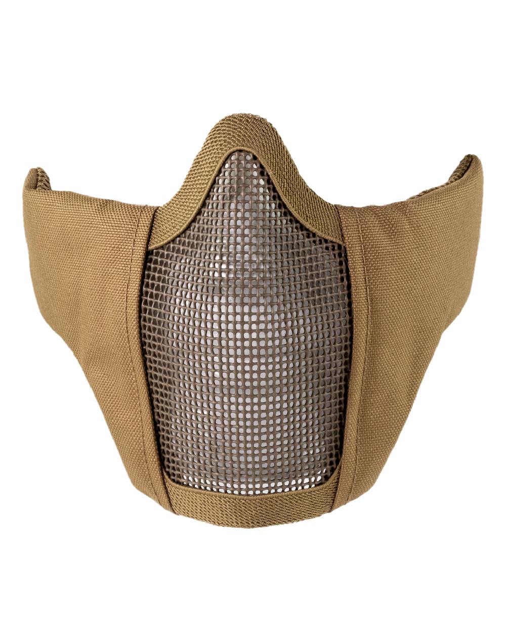Coyote Coloured Viper Crossteel Face Mask Gen2 on white background
