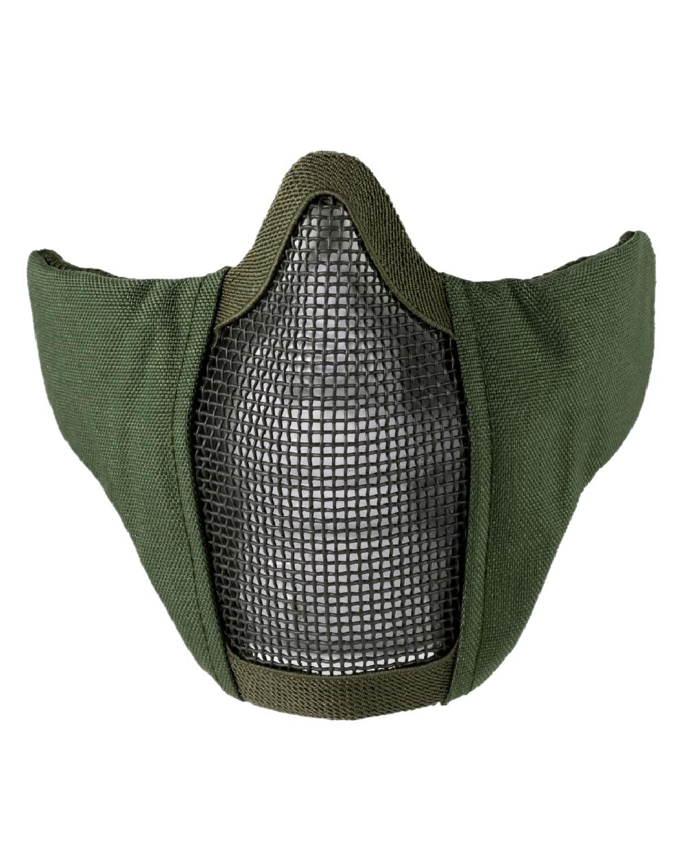 Green Coloured Viper Crossteel Face Mask Gen2 on white background