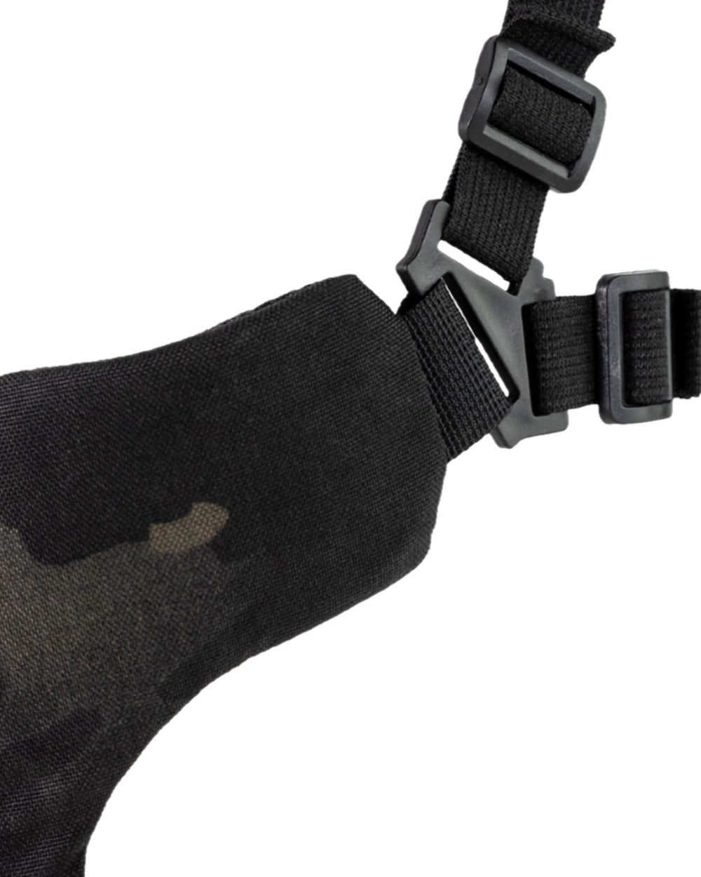 VCAM Black Coloured Viper Crossteel Face Mask Gen2 on white background