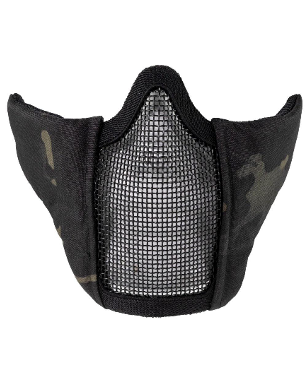 VCAM Black Coloured Viper Crossteel Face Mask Gen2 on white background