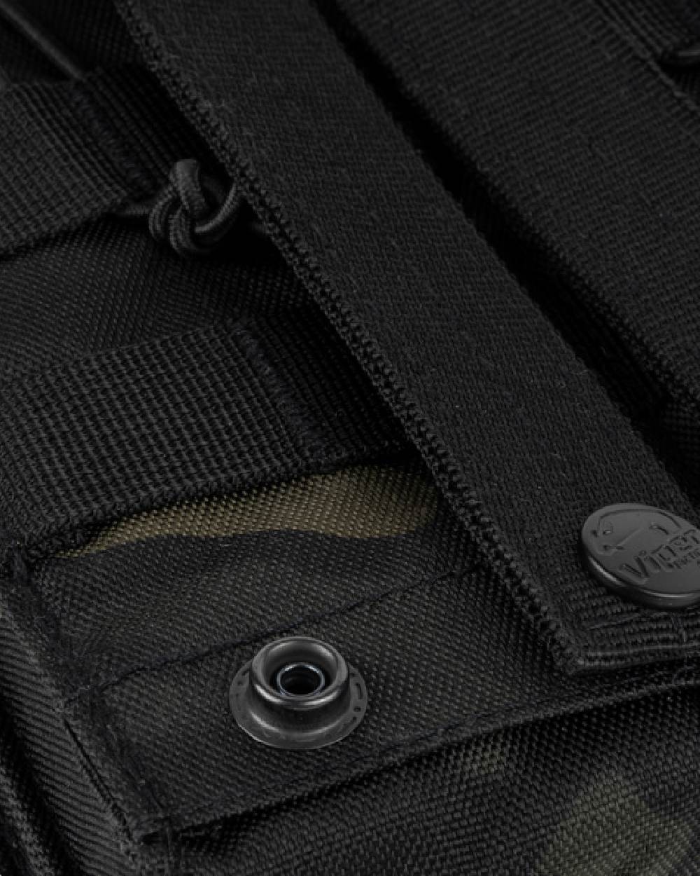 Green Coloured Viper Double Duo Mag Pouch on white background