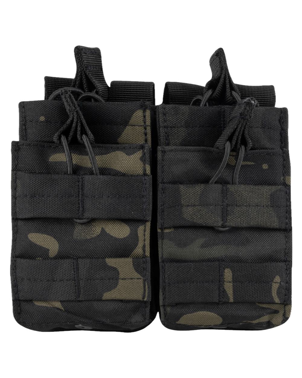 Green Coloured Viper Double Duo Mag Pouch on white background