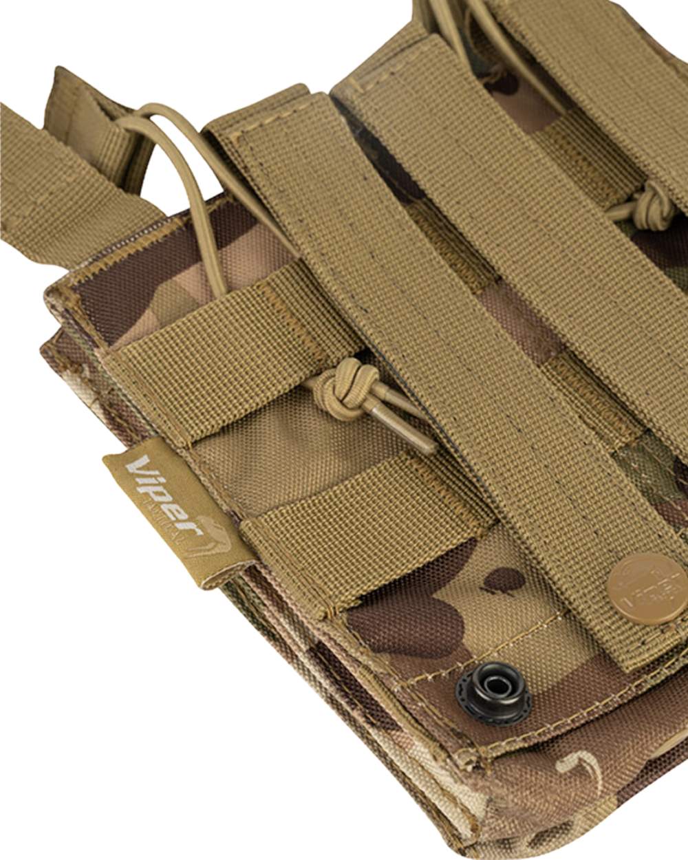 VCAM Coloured Viper Double Duo Mag Pouch on white background