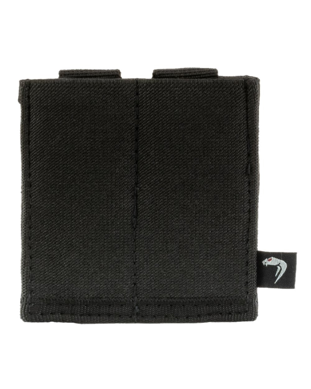 Black Coloured Viper Double Pistol Mag Plate on white background