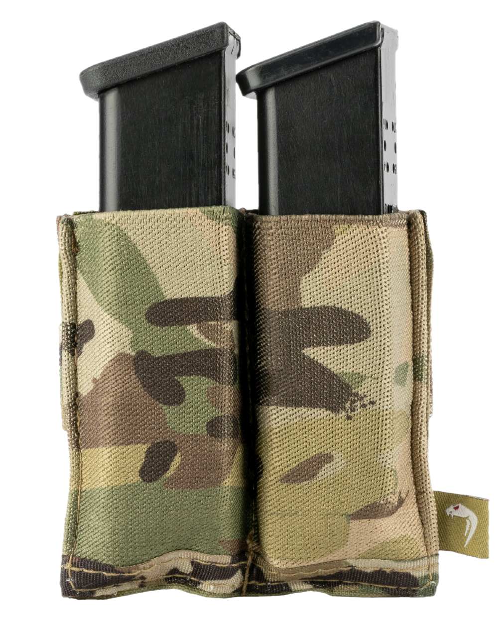 VCAM Coloured Viper Double Pistol Mag Plate on white background
