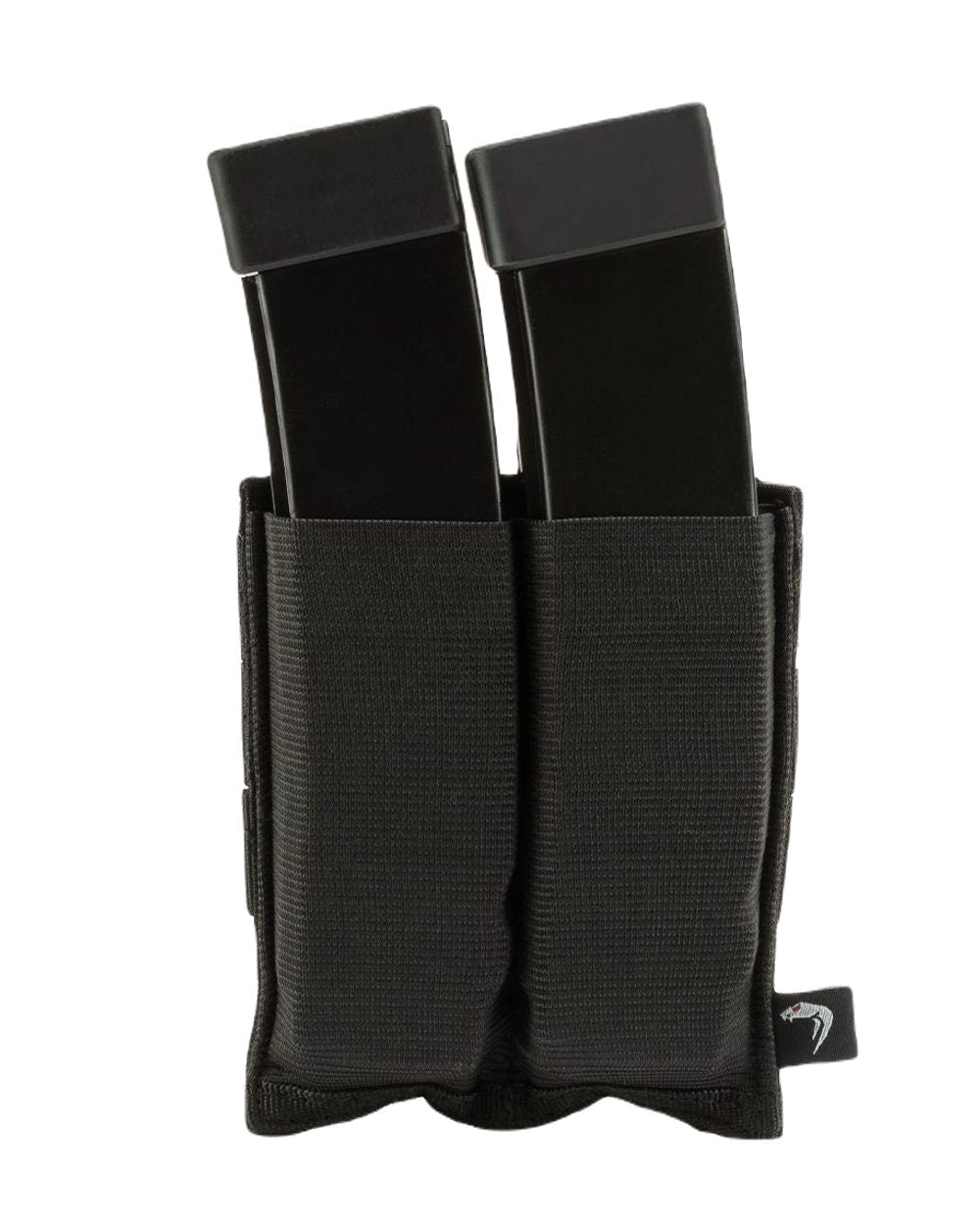 Black Coloured Viper Double SMG Mag Plate on white background