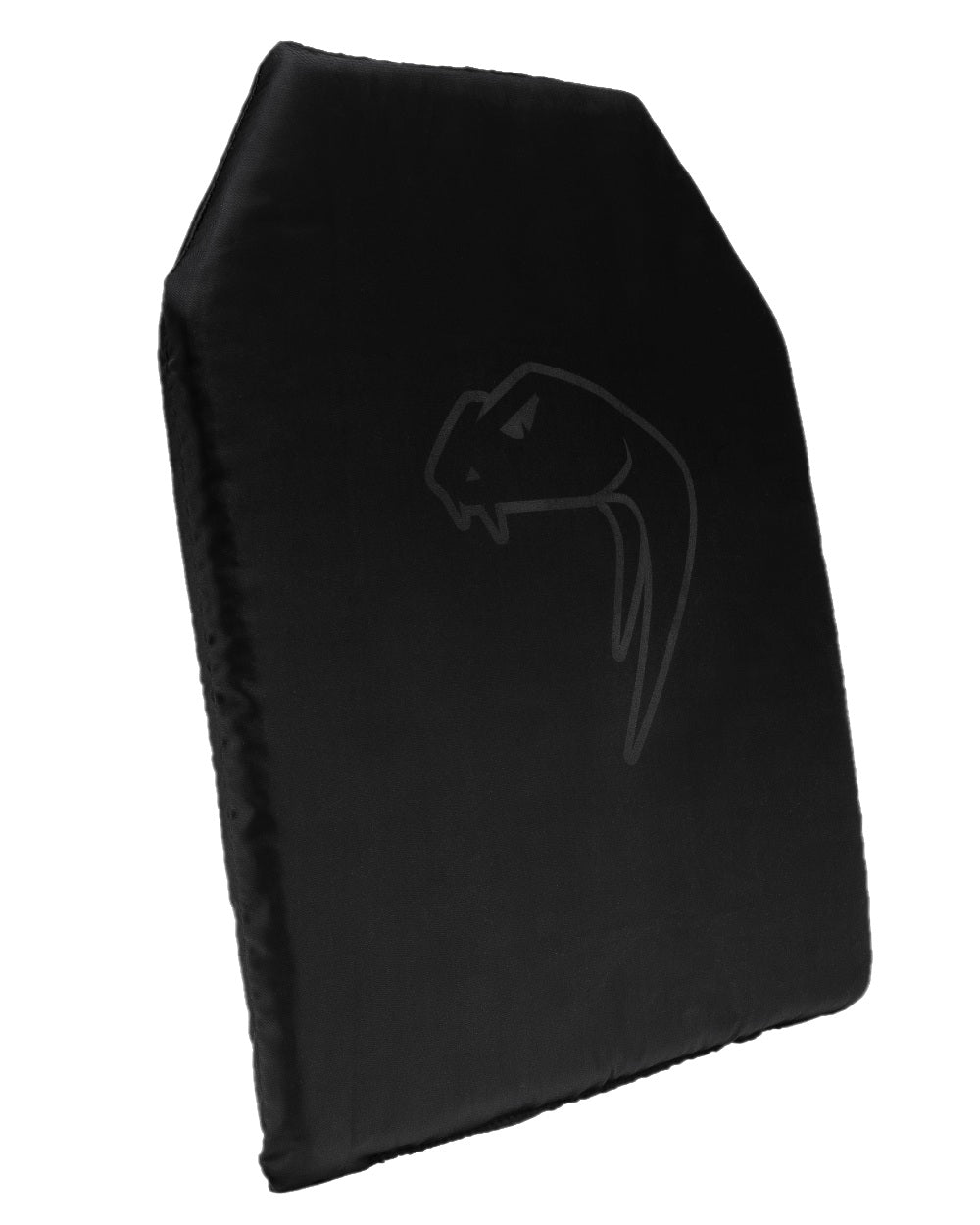 Black Coloured Viper Dummy Plates on white background