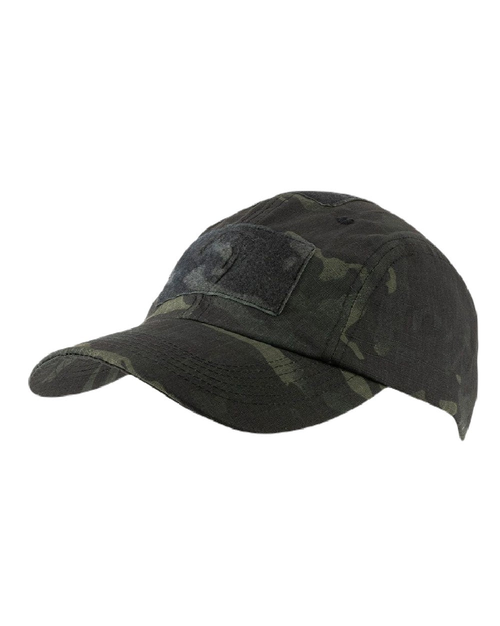 VCAM Black Coloured Viper Elite Baseball Hat on white background