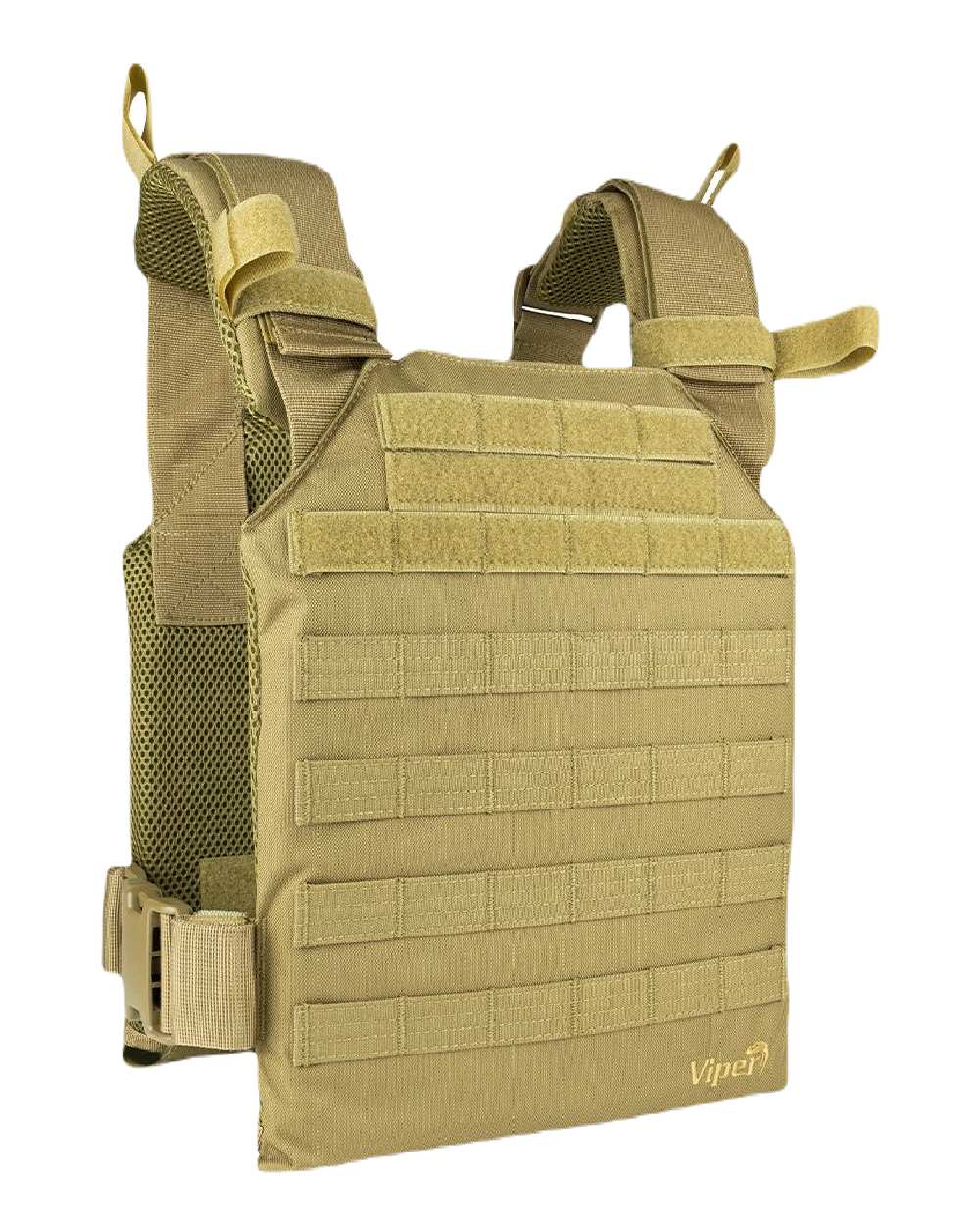Coyote Coloured Viper Elite Carrier on white background