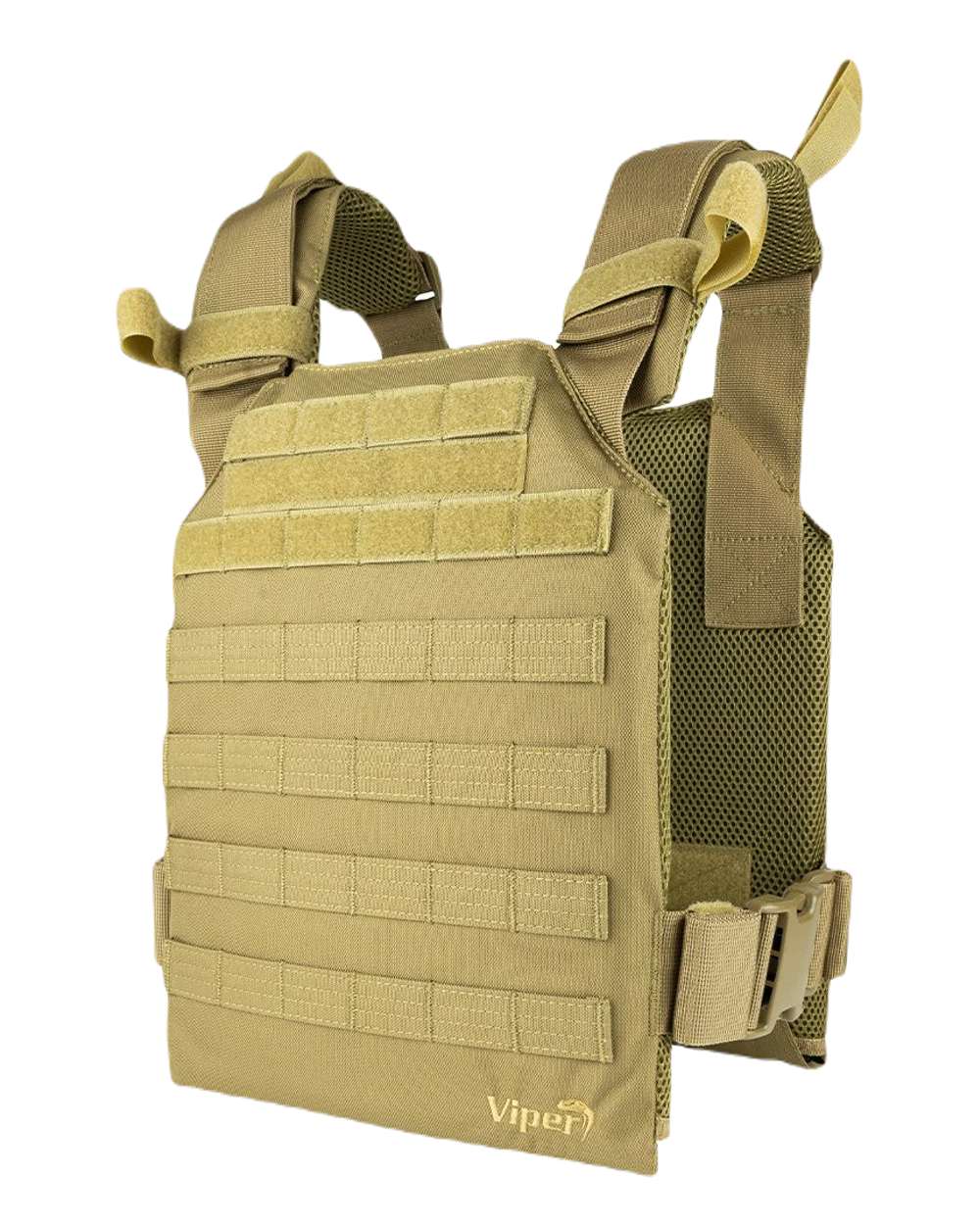 Coyote Coloured Viper Elite Carrier on white background
