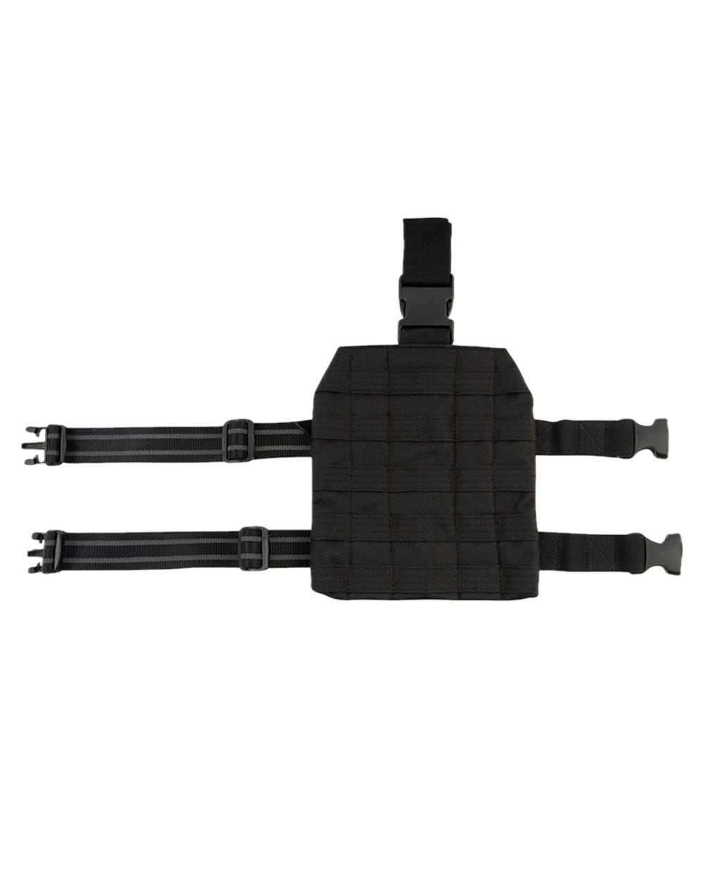 Black Coloured Viper Elite Dropleg Platform on white background