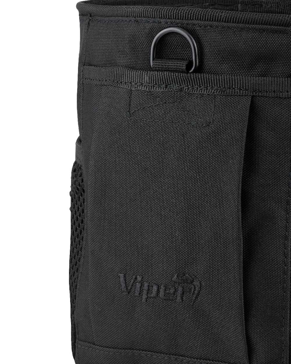 Black Coloured Viper Elite Dump Bag on white background