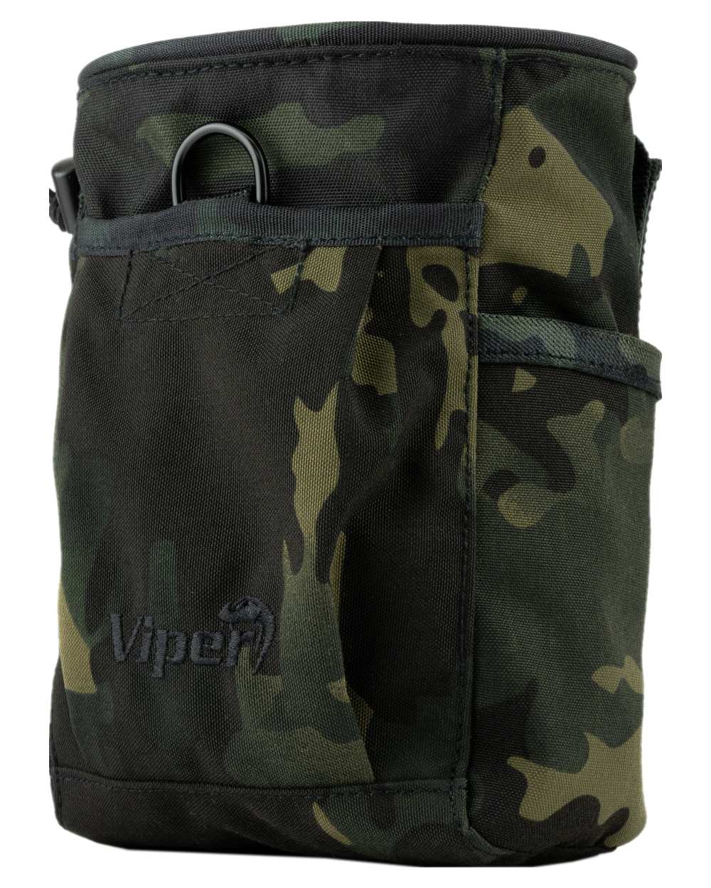 VCAM Black Coloured Viper Elite Dump Bag on white background