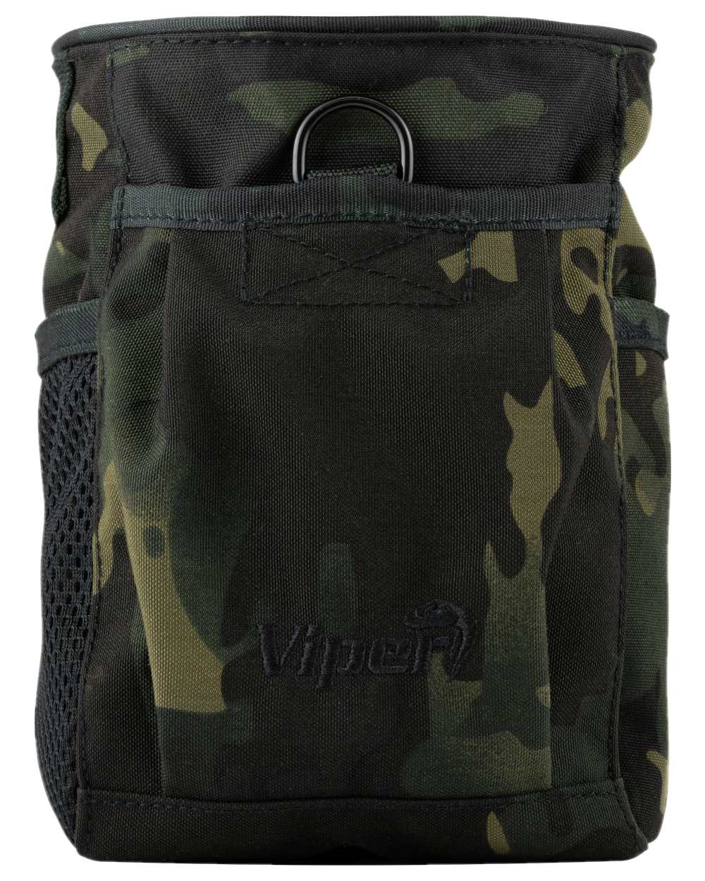 VCAM Black Coloured Viper Elite Dump Bag on white background