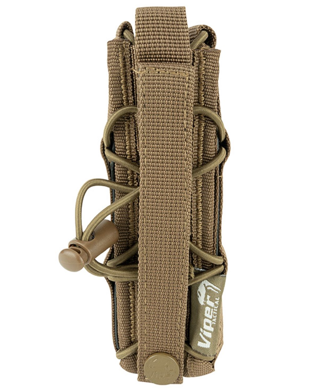 Dark Coyote Coloured Viper Elite Extended Pistol Mag Pouch on white background