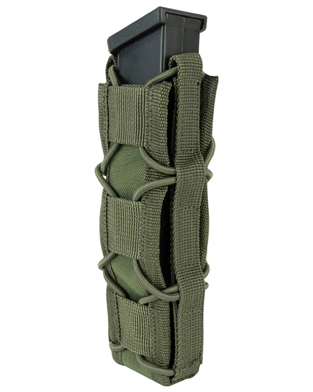 Green Coloured Viper Elite Extended Pistol Mag Pouch on white background