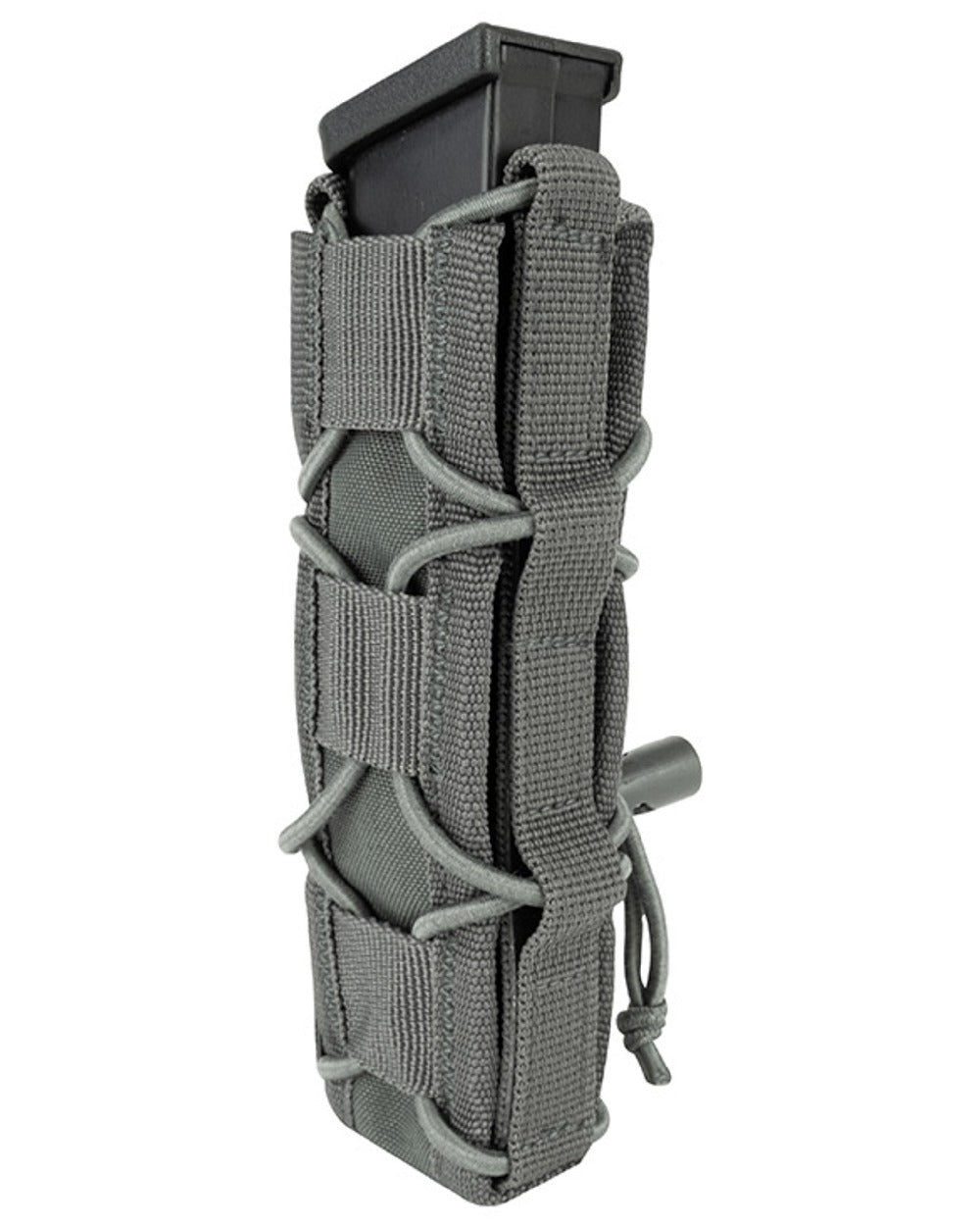 Titanium Coloured Viper Elite Extended Pistol Mag Pouch on white background