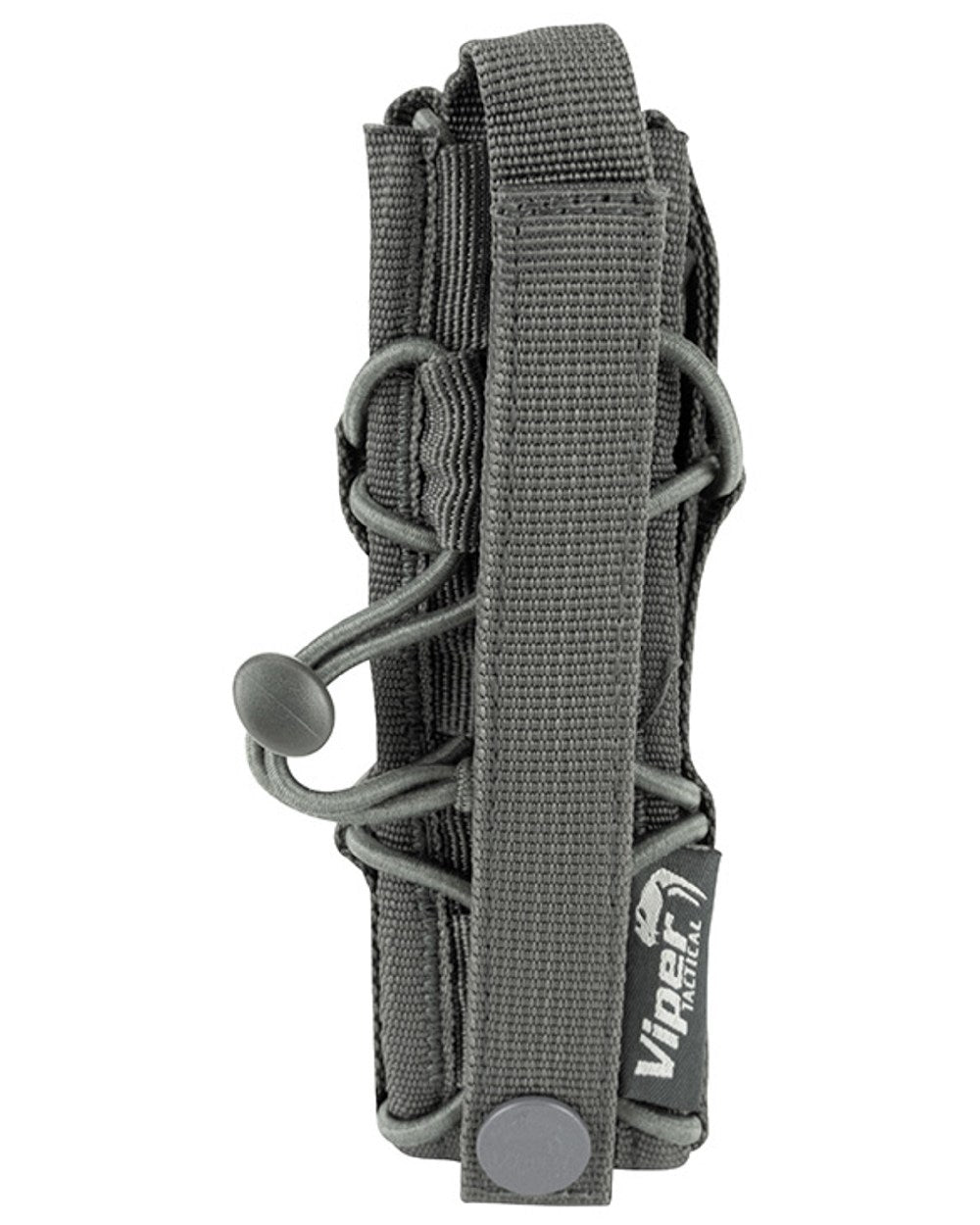 Titanium Coloured Viper Elite Extended Pistol Mag Pouch on white background